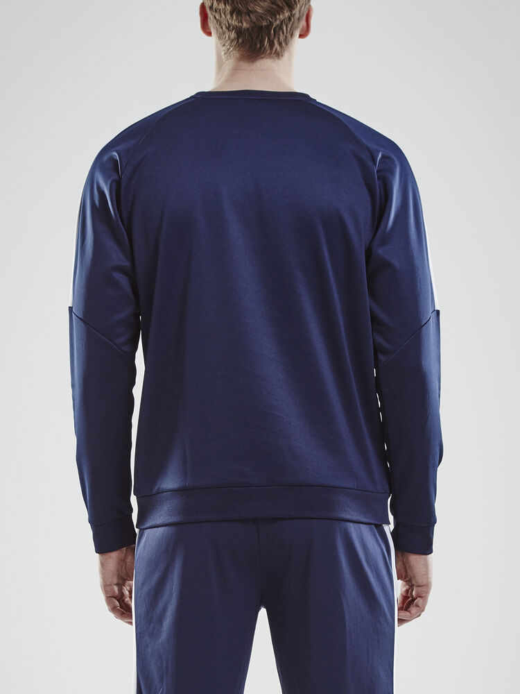 Progress R-Neck Sweater M von Craft – Royal/White