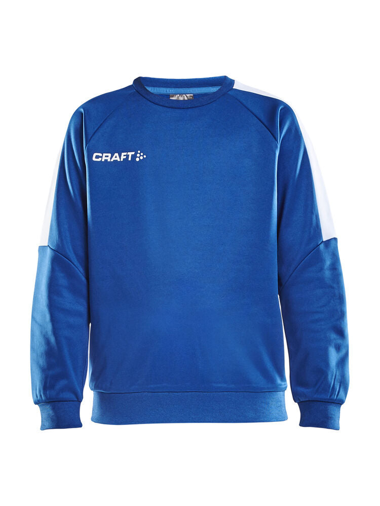 Progress R-Neck Sweater Jr von Craft – Royal/White