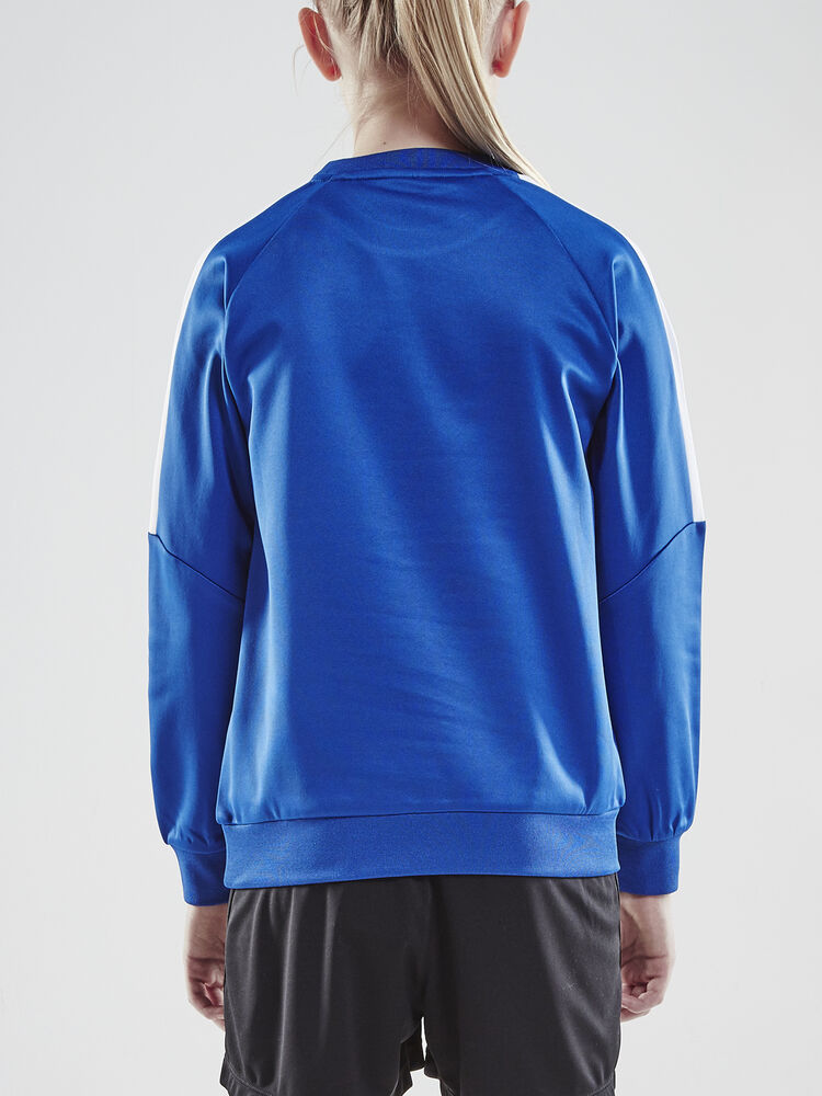 Progress R-Neck Sweater Jr von Craft – Royal/White