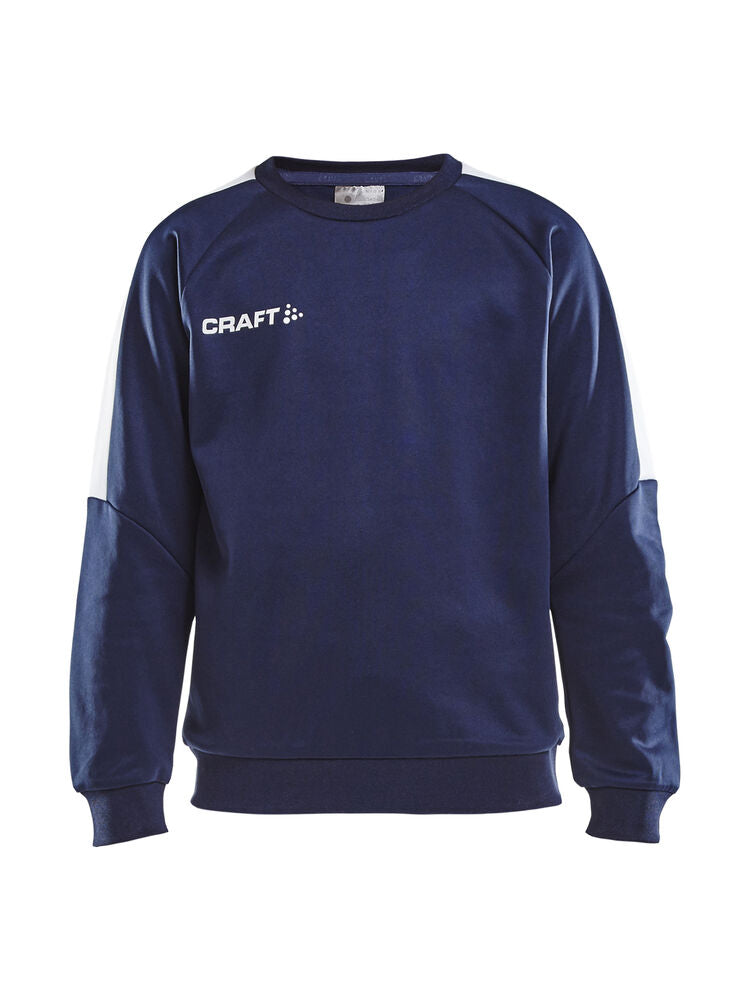Progress R-Neck Sweater Jr von Craft – Royal/White