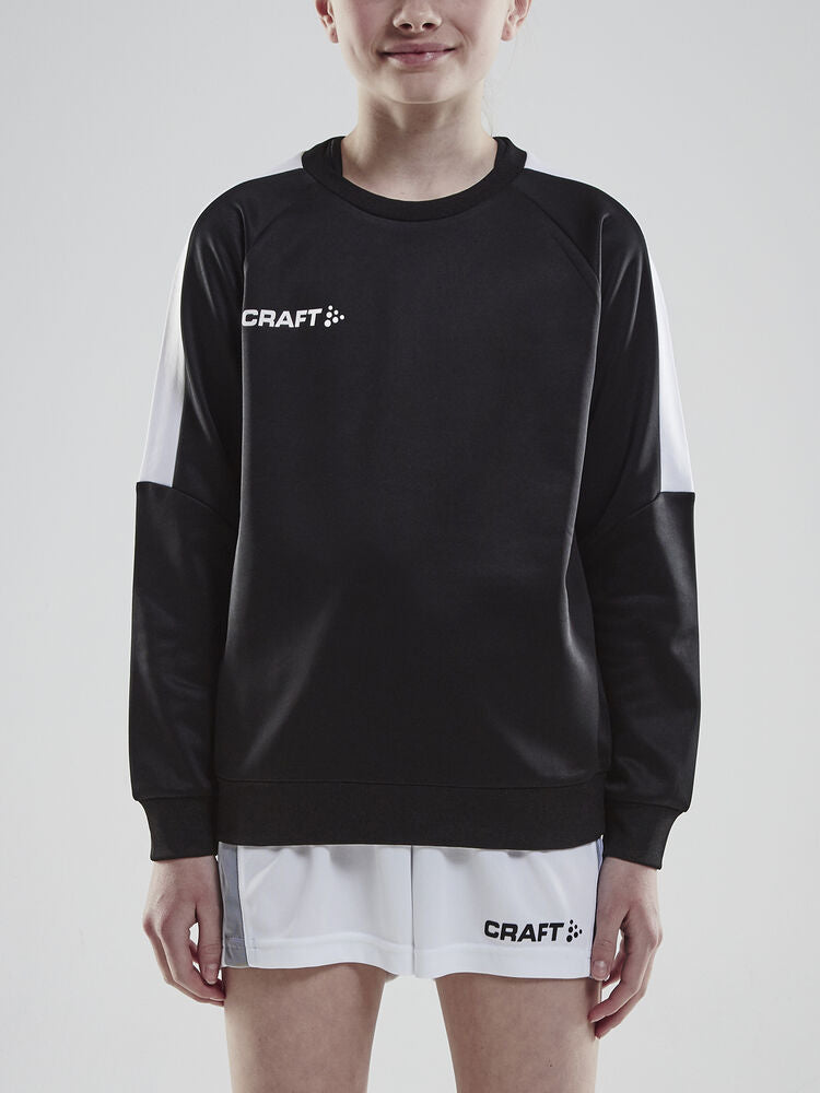Progress R-Neck Sweater Jr von Craft – Royal/White
