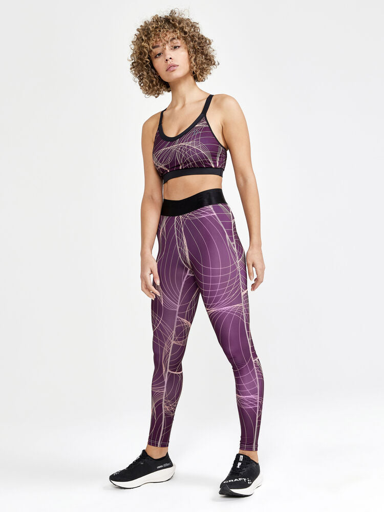 Motion Bra von Craft – Burgundy/Bleikur