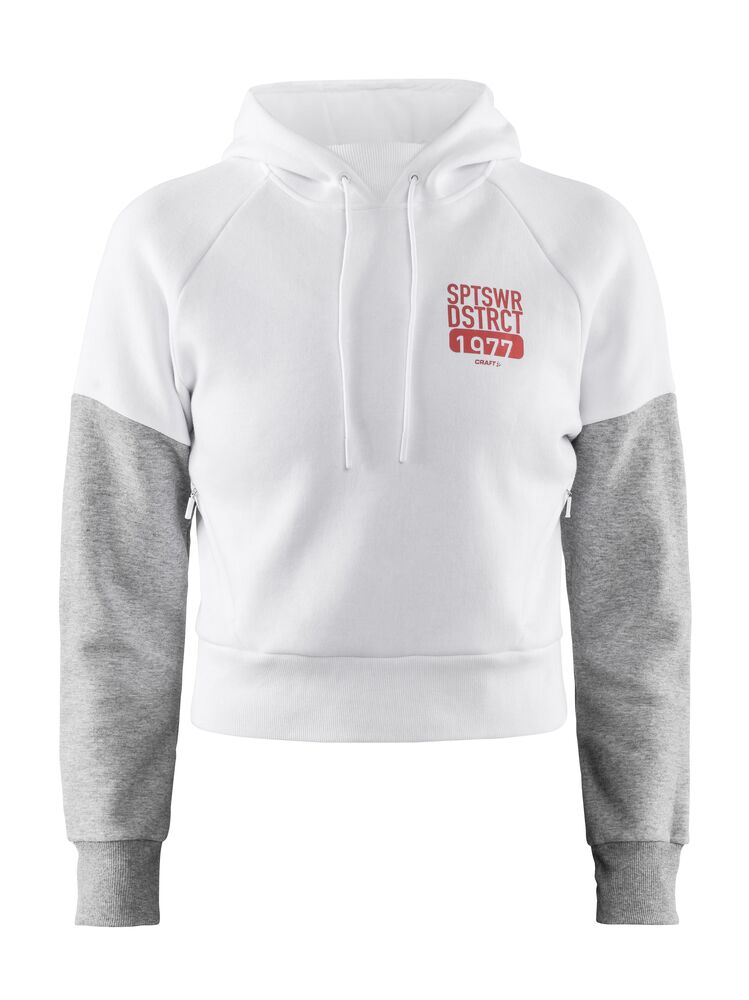 District Hoodie W von Craft – White