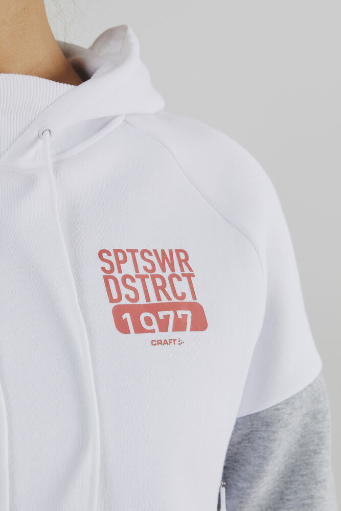 District Hoodie W von Craft – White