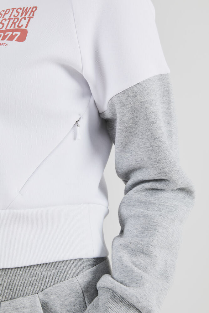 District Hoodie W von Craft – White