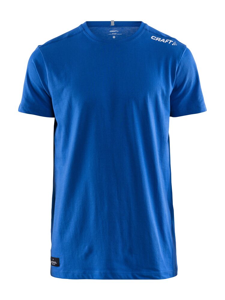 Community Mix SS Tee M von Craft – Royal
