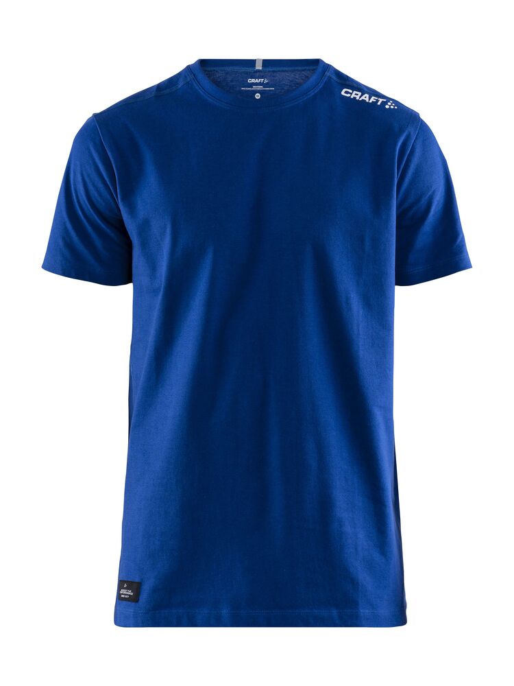 Community Mix SS Tee M von Craft – Royal