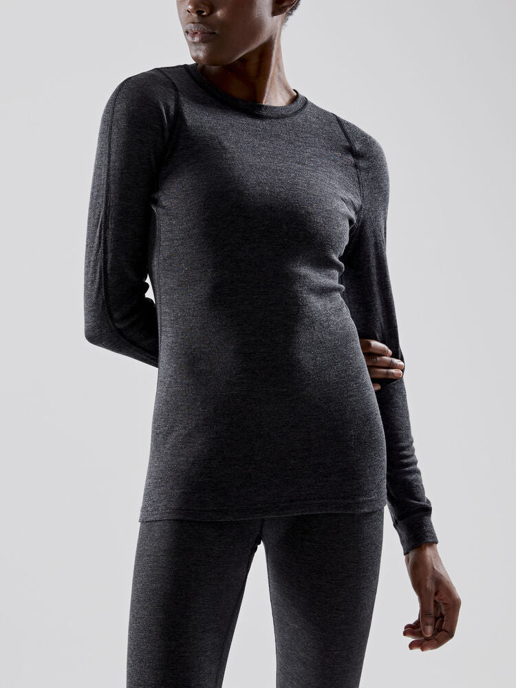 Merino 180 Set W von Craft – Black Melange
