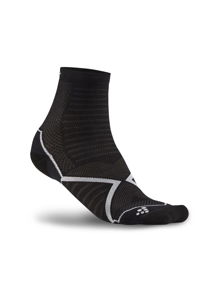 Run Warm Sock von Craft – Black/White