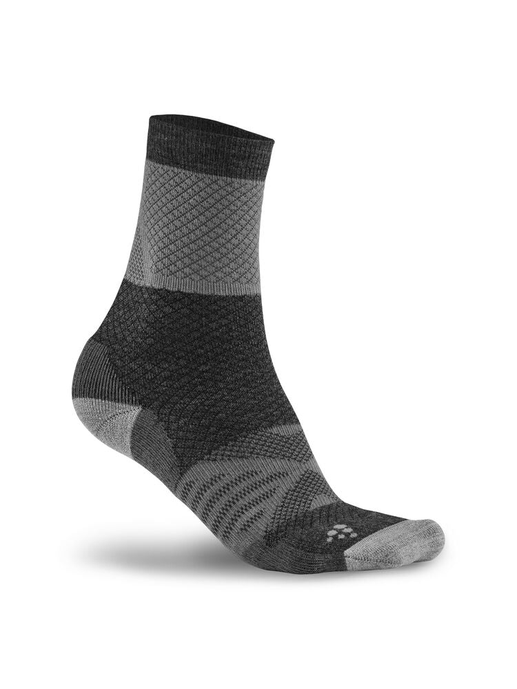 Xc Warm Sock von Craft – Asphalt/White