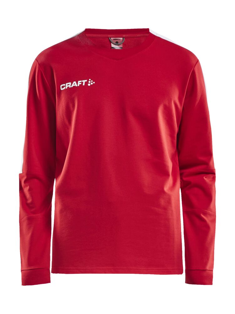 Progress GK Sweatshirt M von Craft – Bright Red/White