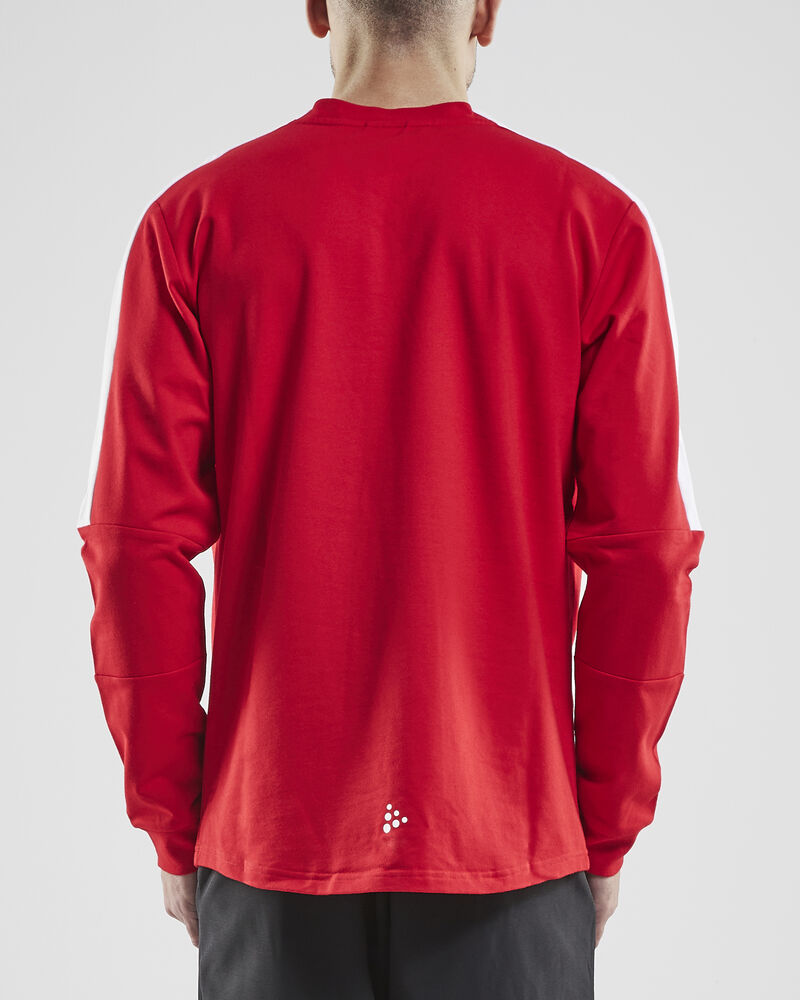Progress GK Sweatshirt M von Craft – Bright Red/White