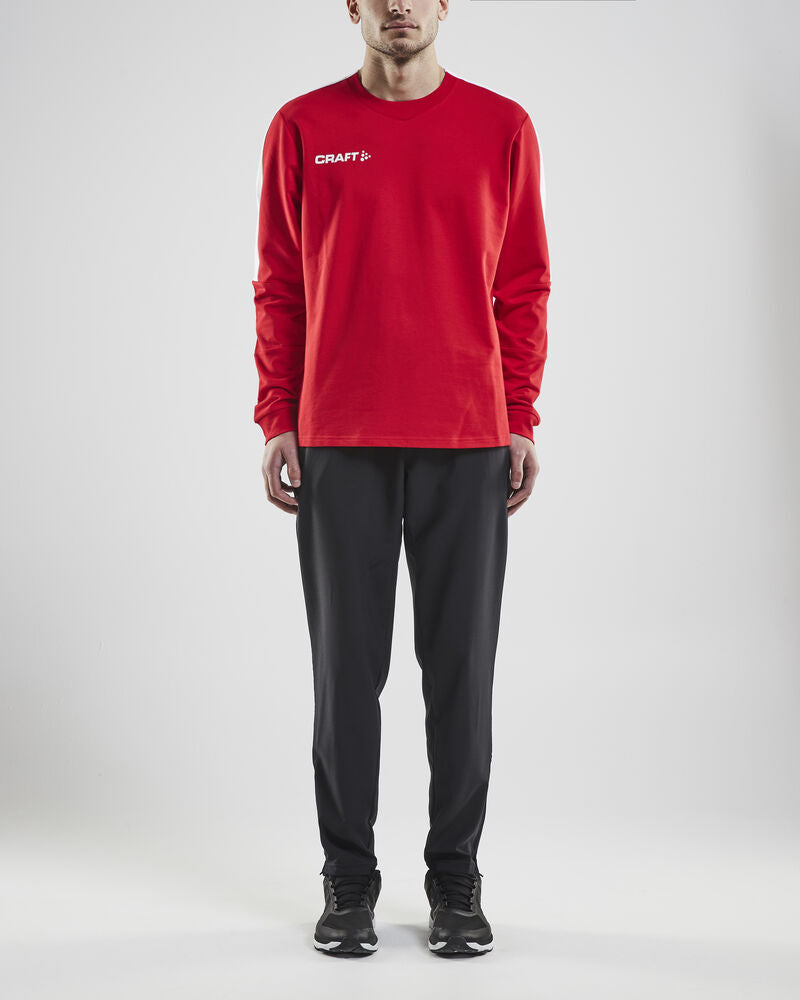 Progress GK Sweatshirt M von Craft – Bright Red/White