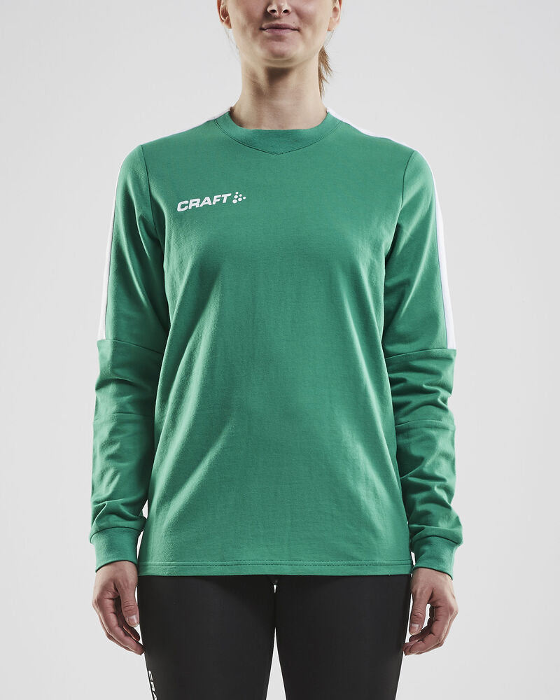 Progress GK Sweatshirt W von Craft – Bright Red/White