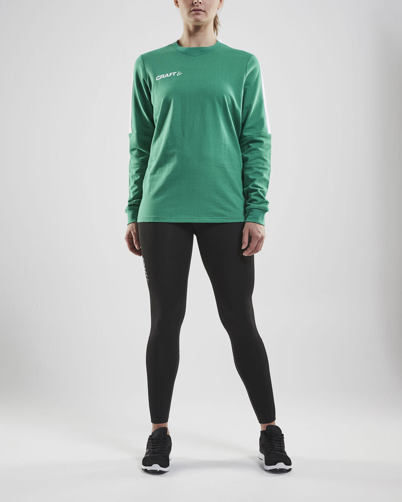 Progress GK Sweatshirt W von Craft – Bright Red/White