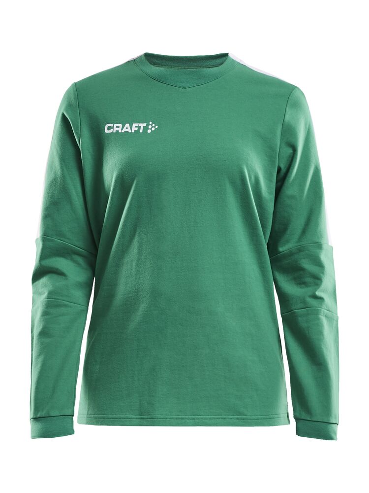 Progress GK Sweatshirt W von Craft – Bright Red/White