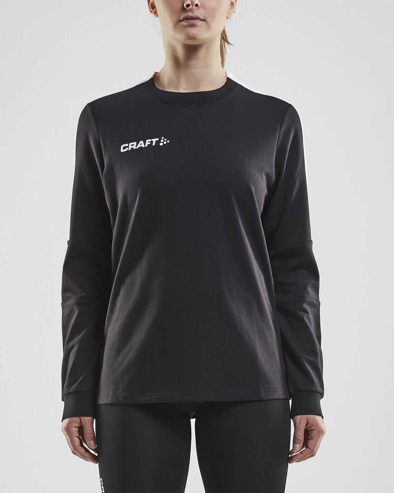 Progress GK Sweatshirt W von Craft – Bright Red/White
