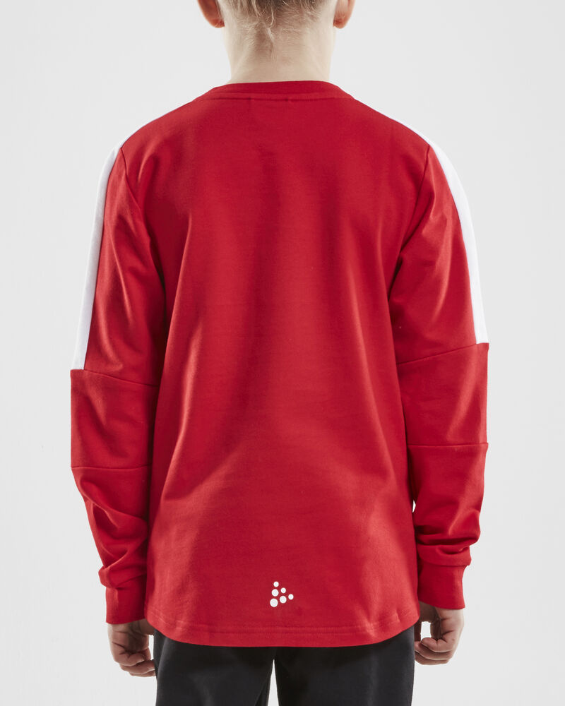 Progress GK Sweatshirt Jr von Craft – Bright Red/White