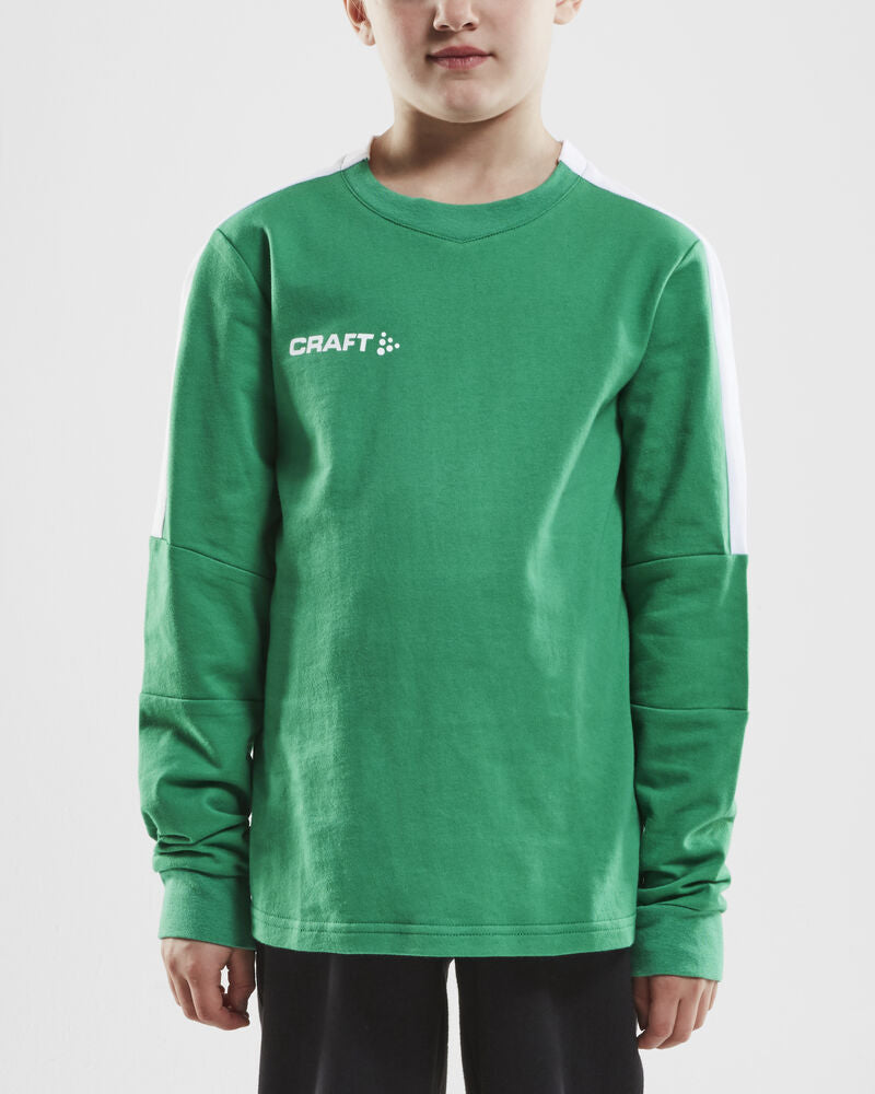 Progress GK Sweatshirt Jr von Craft – Bright Red/White