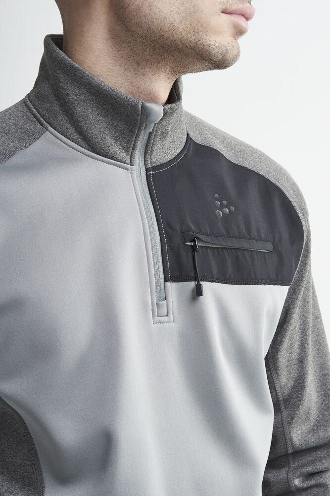 Sports Fleece Half Zip M von Craft – Burst/Blaze