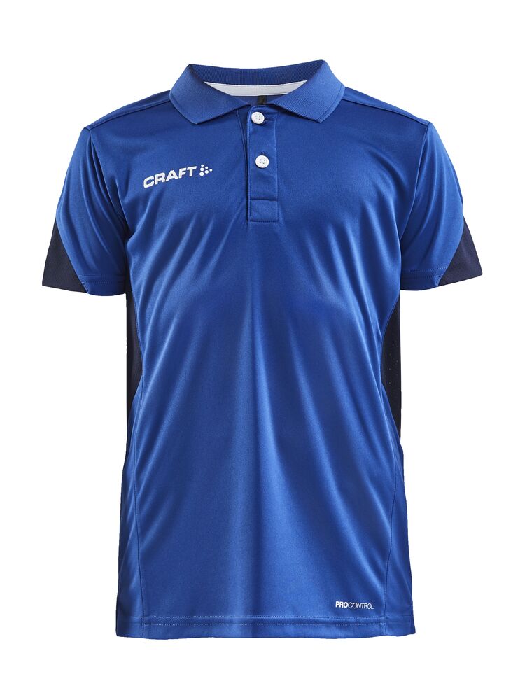PRO Control Impact Polo Jr von Craft – Club Cobolt/Navy