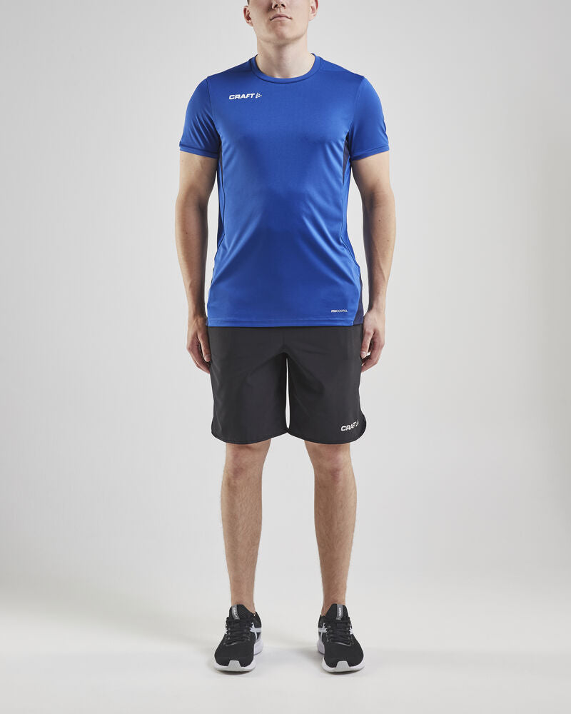 PRO Control Impact Ss Tee M von Craft – Club Cobolt/Navy