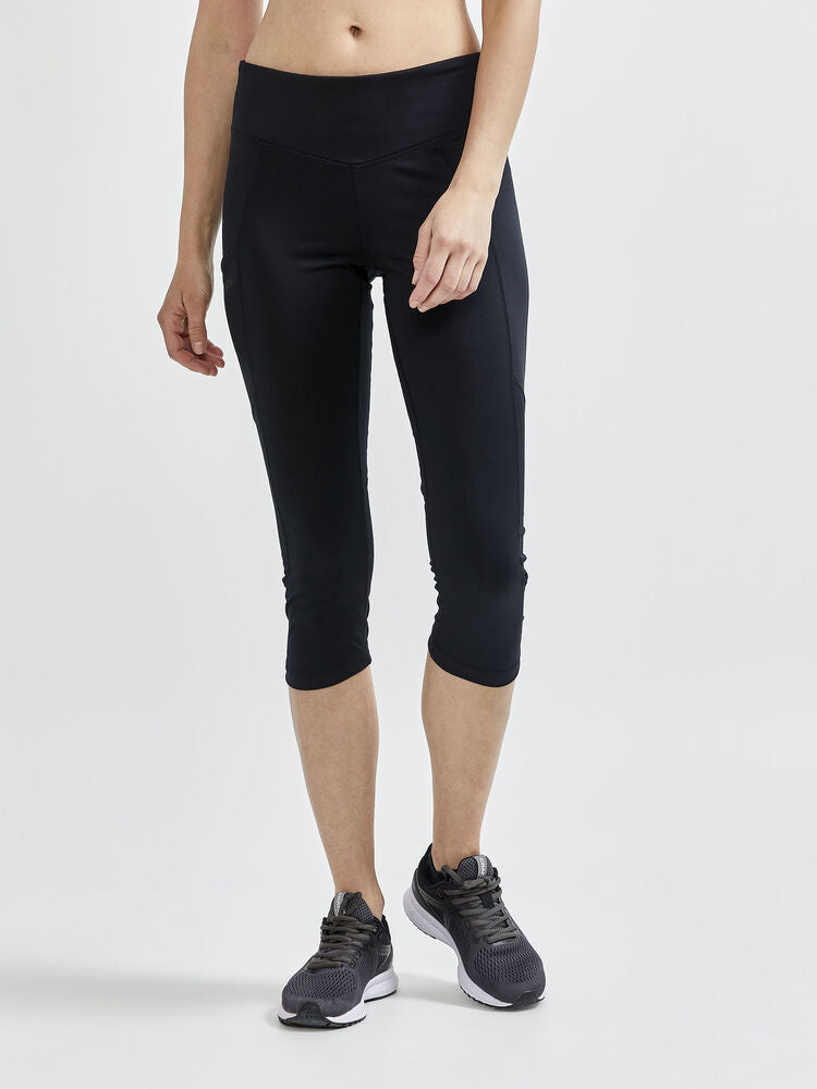 Adv Essence Capri Tights W von Craft – Black