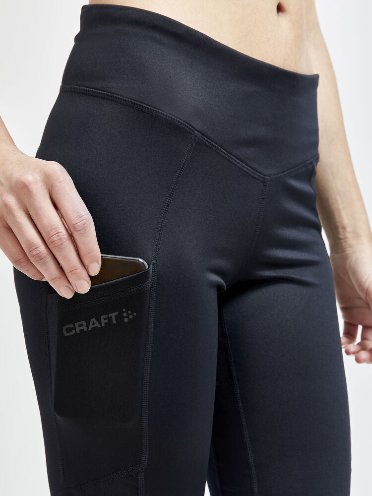 Adv Essence Capri Tights W von Craft – Black