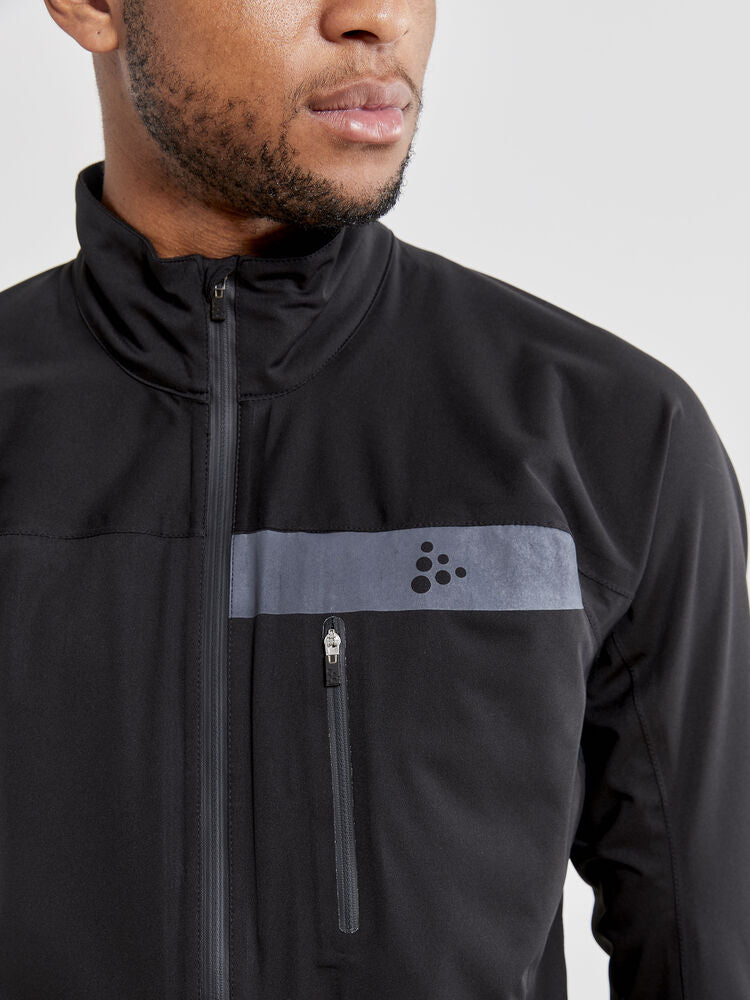 Surge Rain Jacket M von Craft – Black