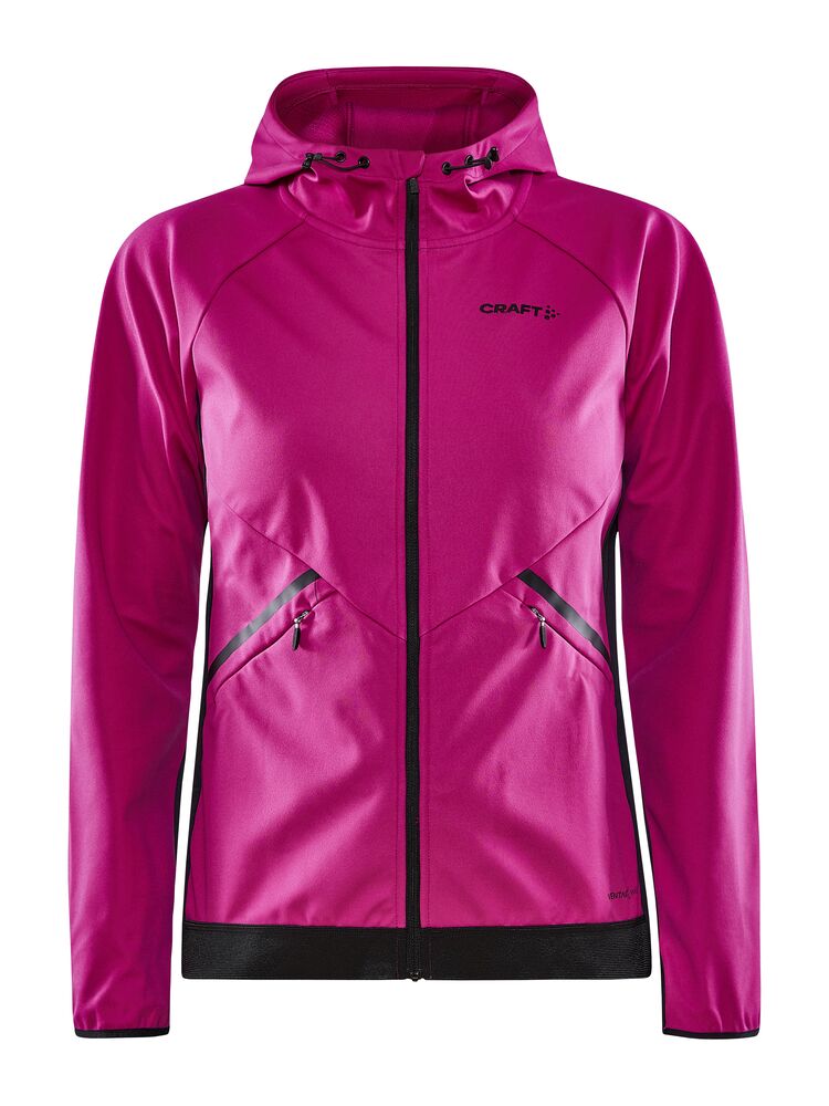 Glide Hood Jacket W von Craft – Roxo