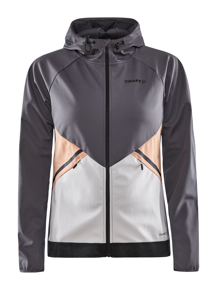 Glide Hood Jacket W von Craft – Roxo