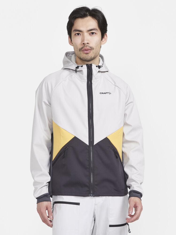 Glide Hood Jacket M von Craft – Algae/Slate
