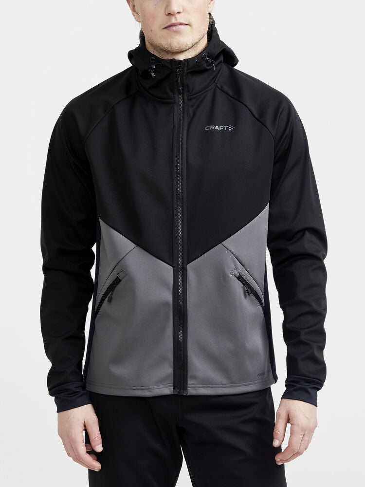 Glide Hood Jacket M von Craft – Algae/Slate