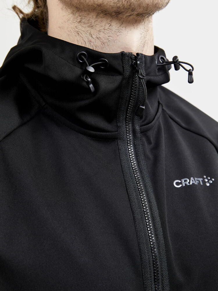 Glide Hood Jacket M von Craft – Algae/Slate