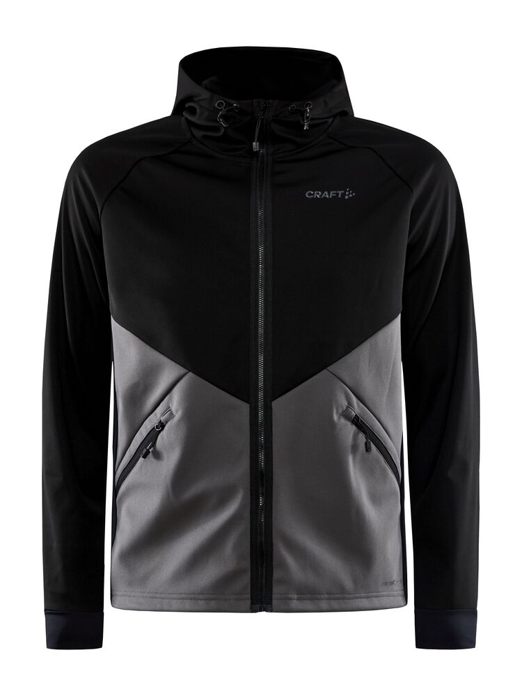 Glide Hood Jacket M von Craft – Algae/Slate