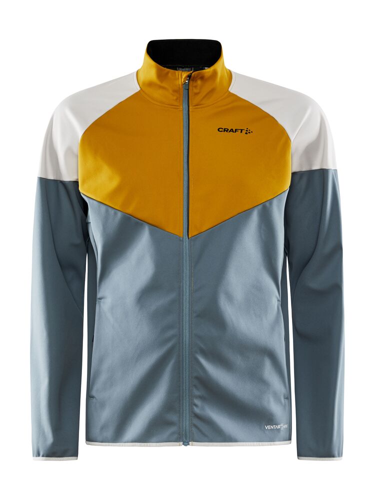 Glide Block Jacket M von Craft – Flow/Slate