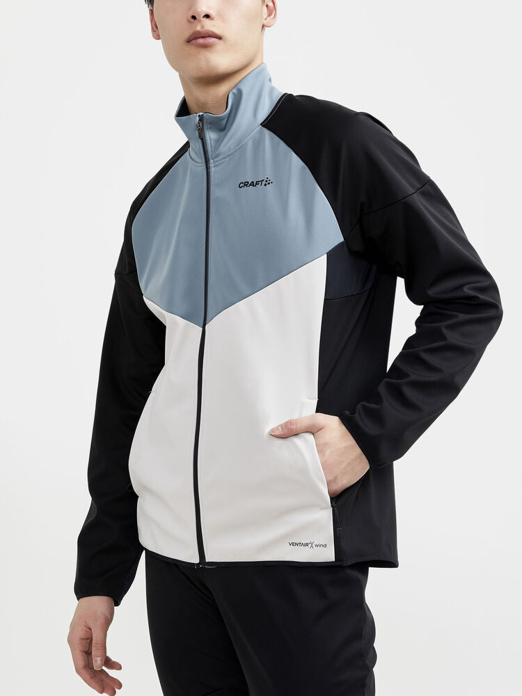 Glide Block Jacket M von Craft – Flow/Slate
