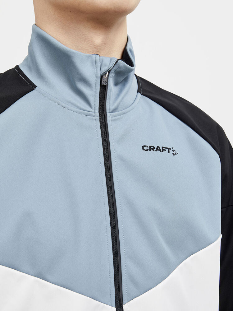 Glide Block Jacket M von Craft – Flow/Slate
