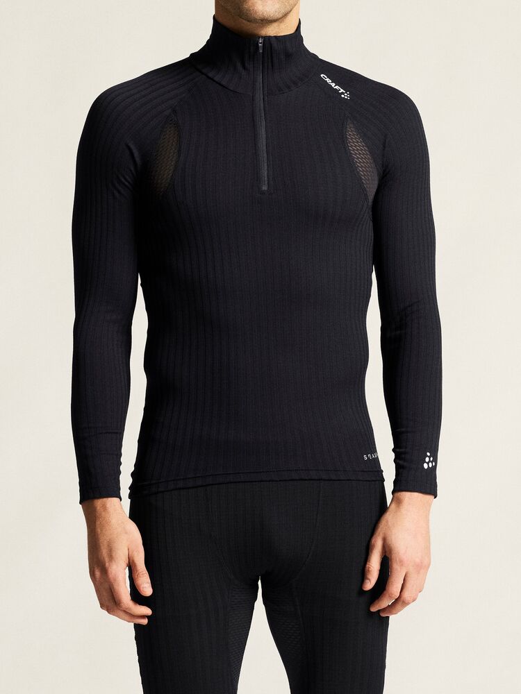 Active Extreme X Zip Ls M von Craft – Black