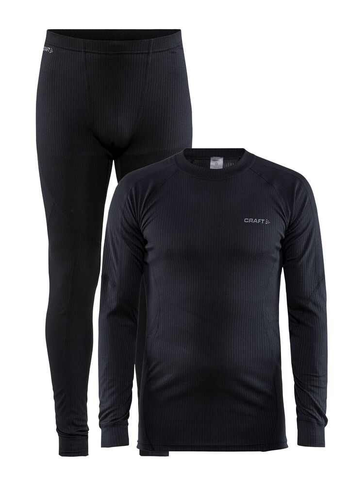 Core Dry Baselayer Set M von Craft – Black
