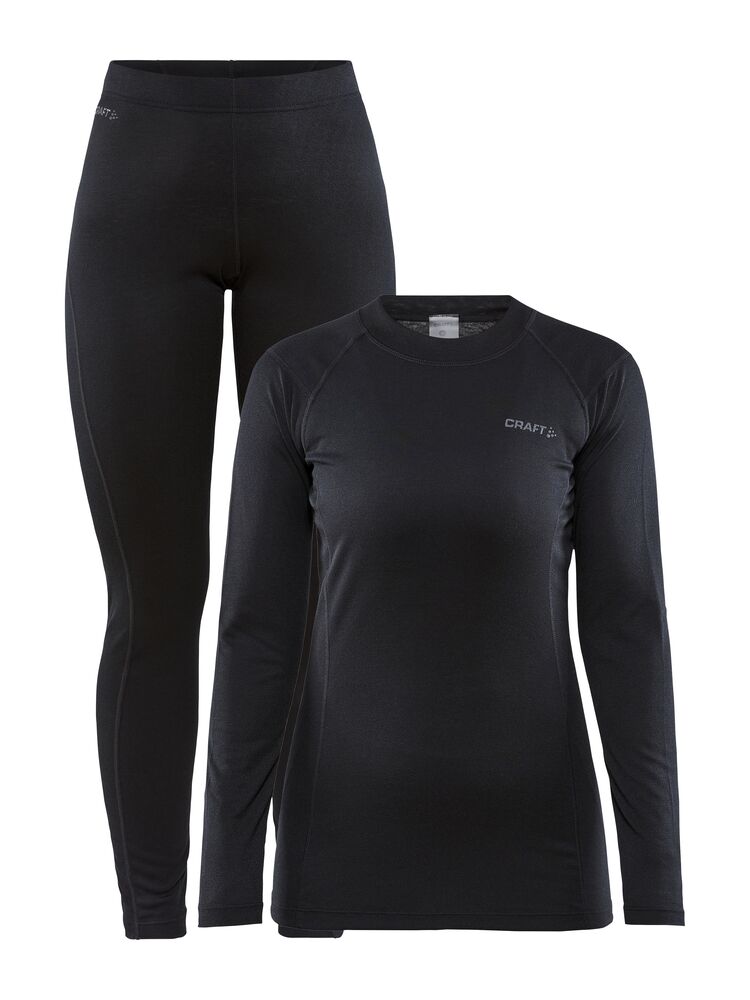 Core Warm Baselayer Set W von Craft – Clay/Granite