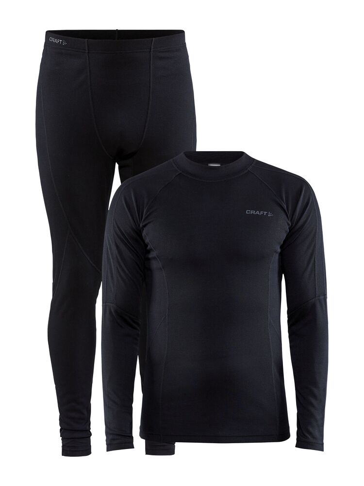 Core Warm Baselayer Set M von Craft – Blues/Dk Navy