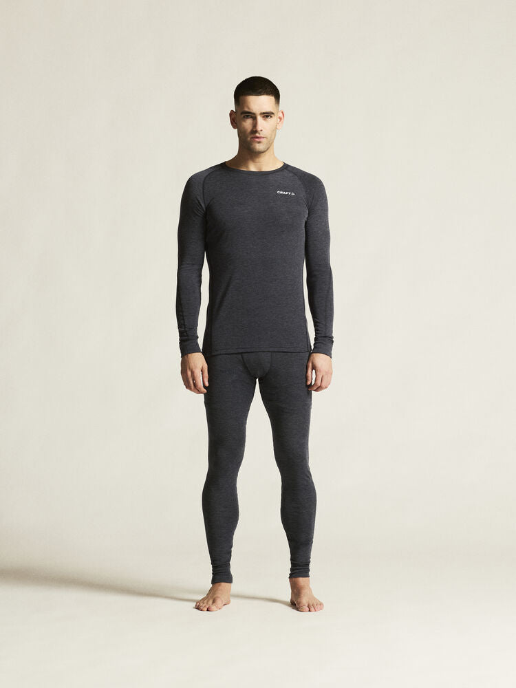 CORE Wool Merino Set M von Craft – Dk Grey Melange