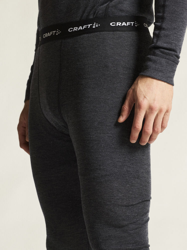 CORE Wool Merino Set M von Craft – Dk Grey Melange