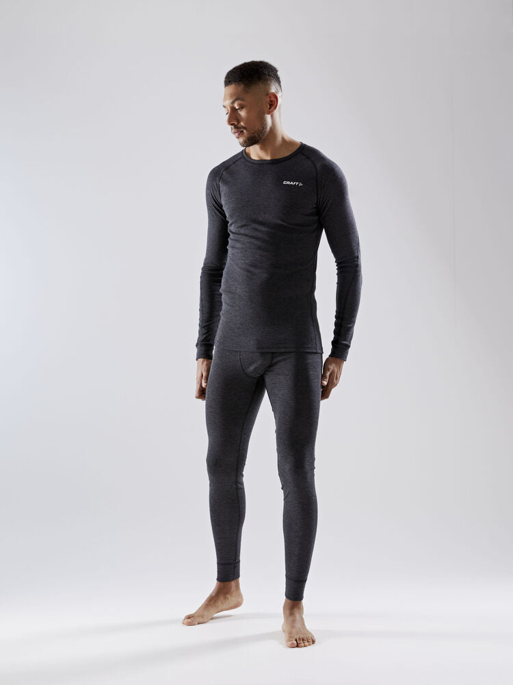 CORE Wool Merino Set M von Craft – Dk Grey Melange