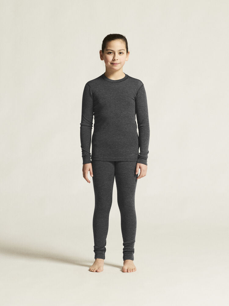 Core Wool Merino Set J von Craft – Black Melange