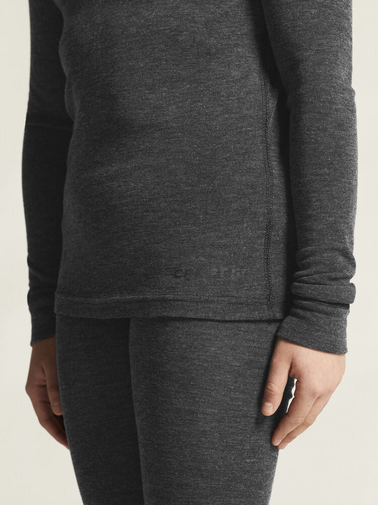 Core Wool Merino Set J von Craft – Black Melange