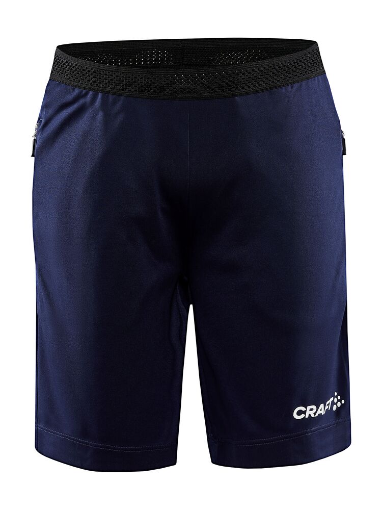 Evolve Zip Pocket Shorts Jr von Craft – Navy