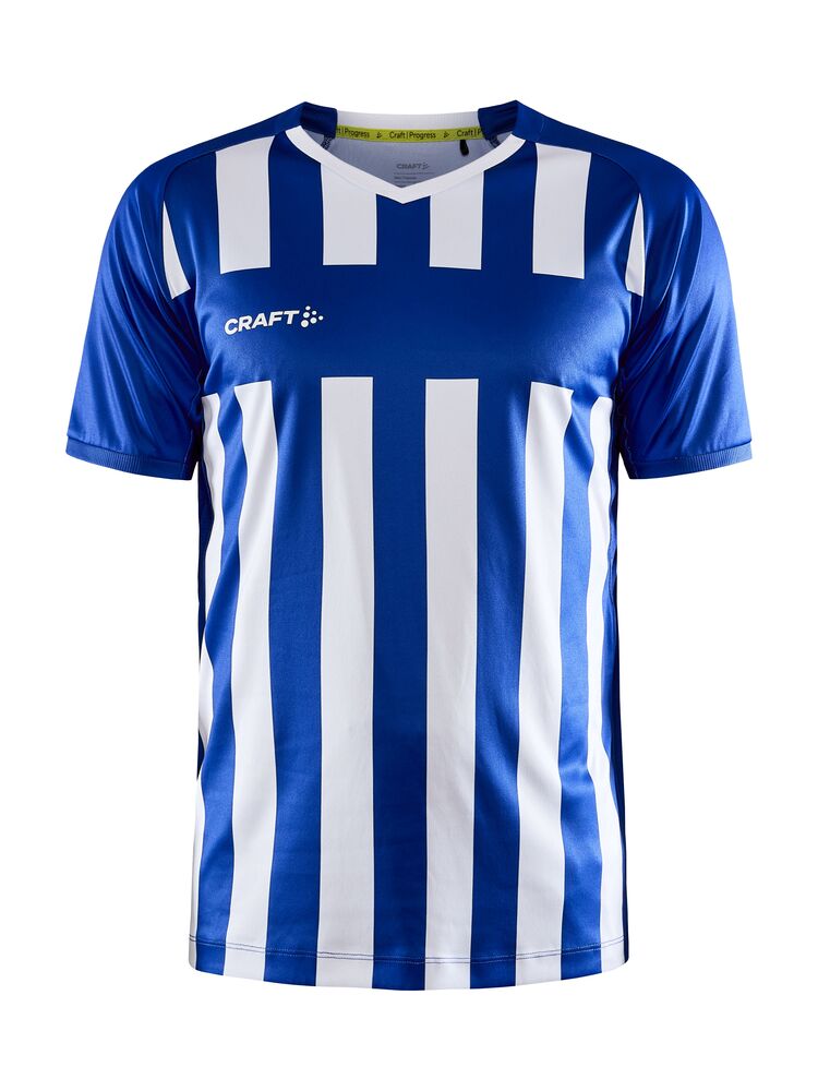 Progress 2.0 Stripe Jersey M von Craft – Mff Blue/White