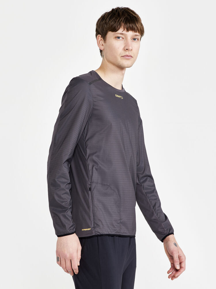PRO Hypervent LS Wind Top M von Craft – Granite/Calm